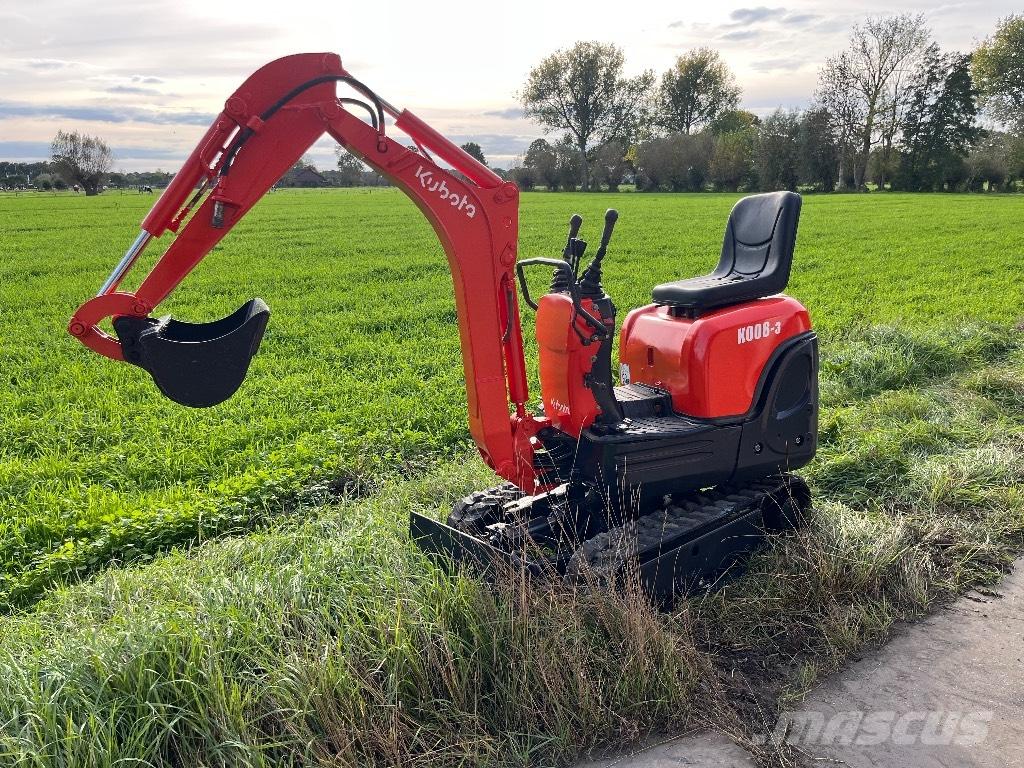 Kubota K 008-3 Mini ekskavatori < 7 t