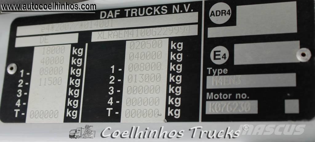 DAF CF 340 Šasija ar kabīni