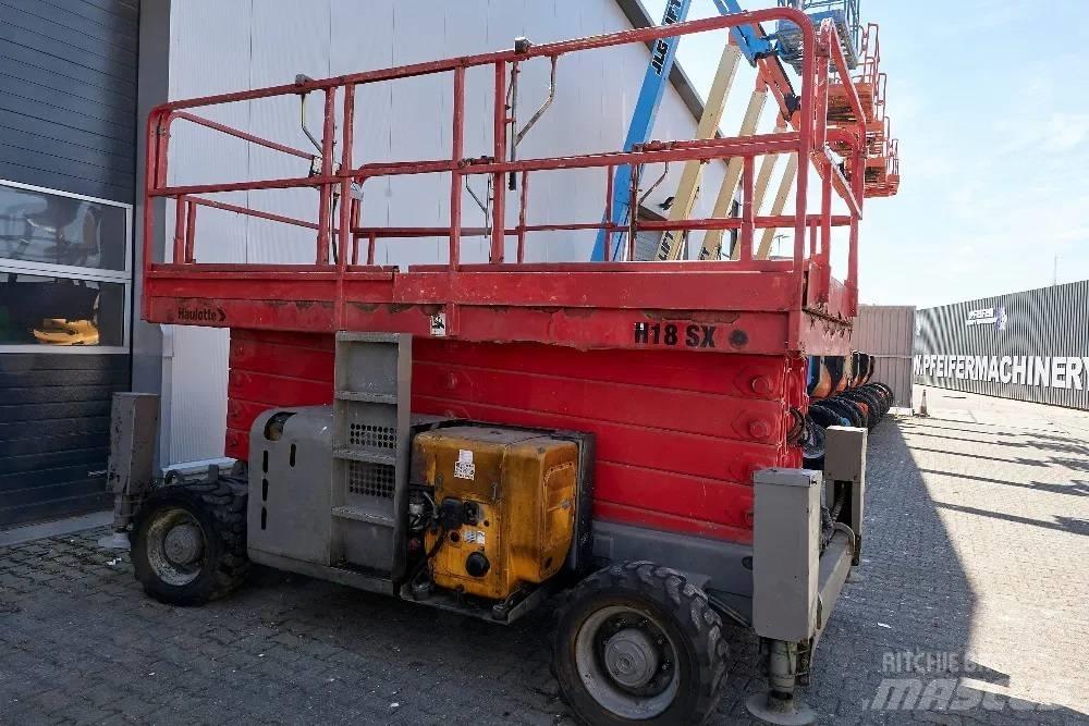 Haulotte H18SX Šķerveida pacēlāji