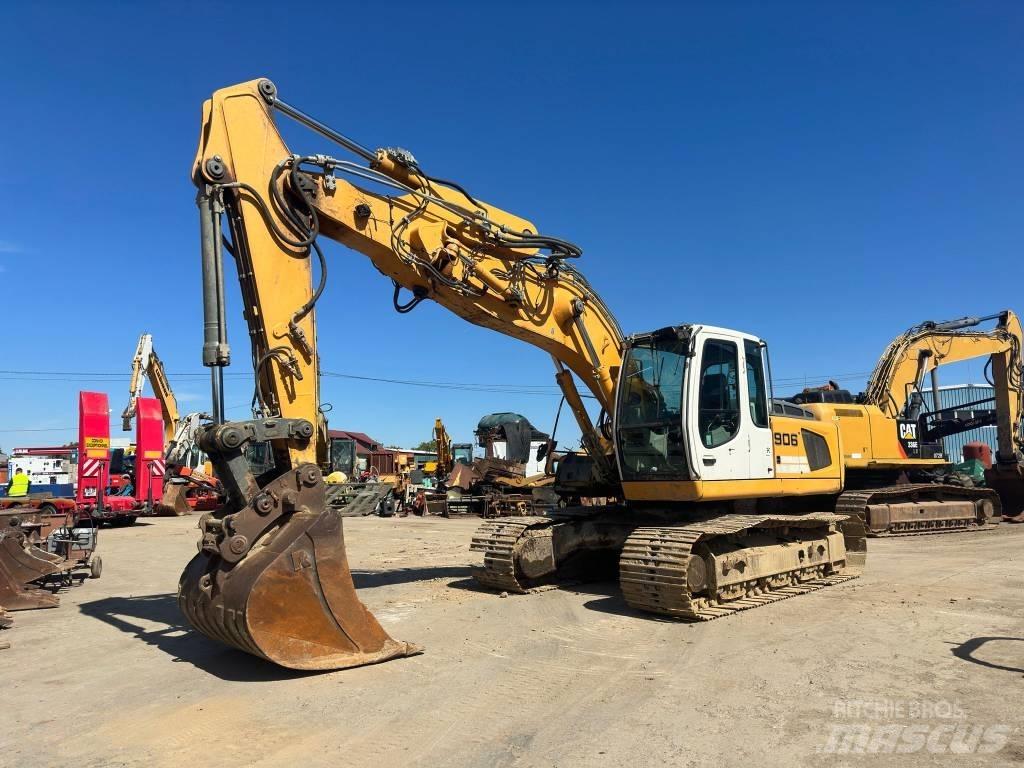 Liebherr R 906 LC Kāpurķēžu ekskavatori