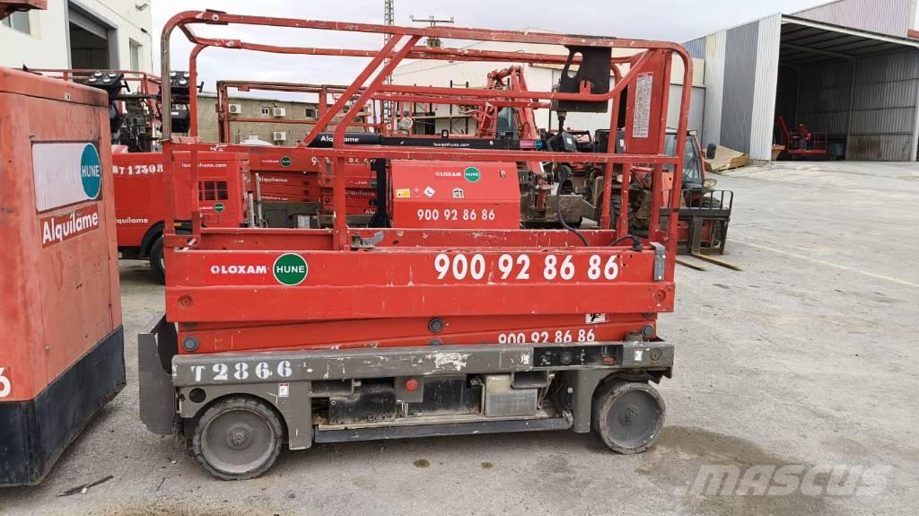 Haulotte Compact 8 Šķerveida pacēlāji