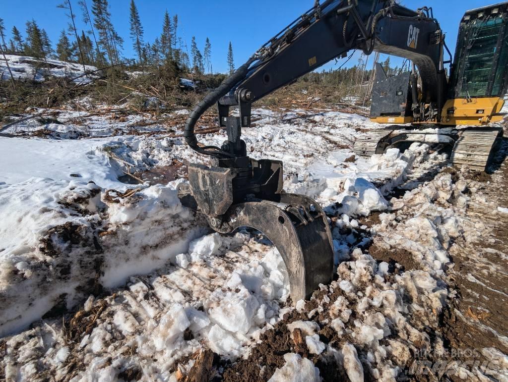 CAT 320 D FM Baļķu iekrāvēji