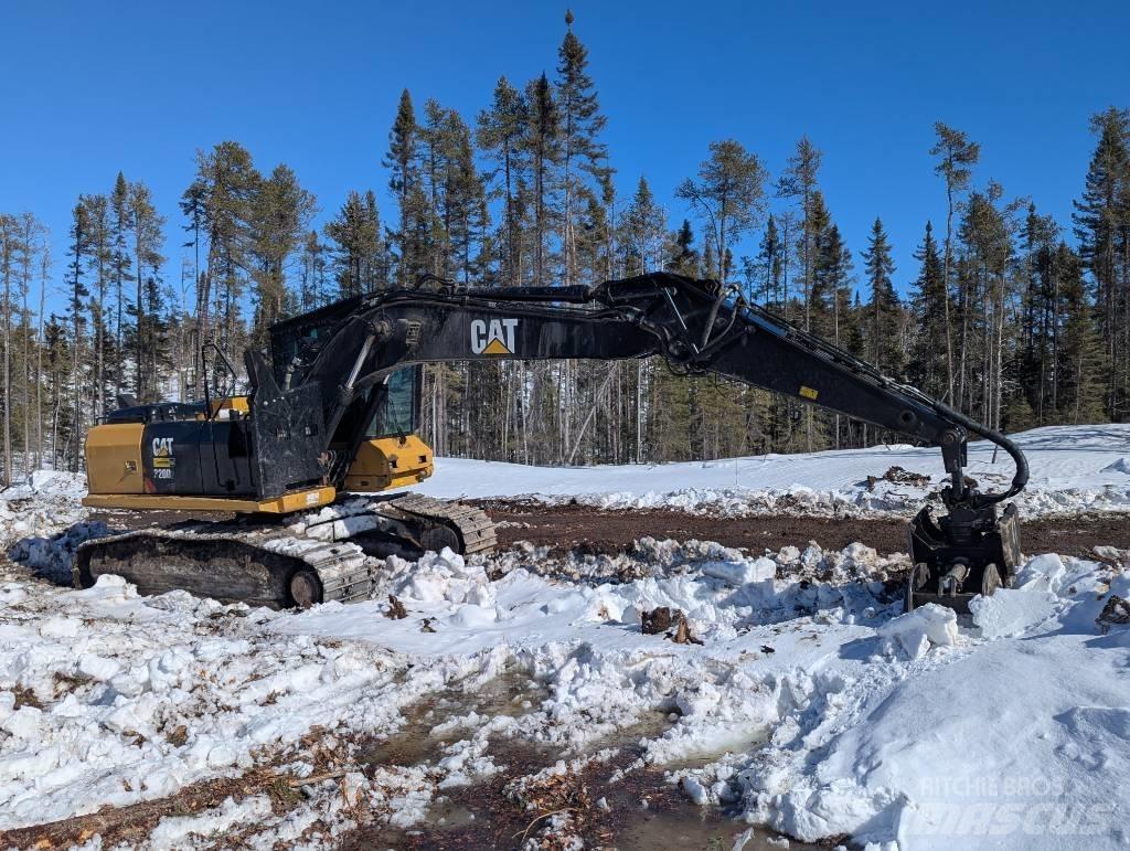 CAT 320 D FM Baļķu iekrāvēji