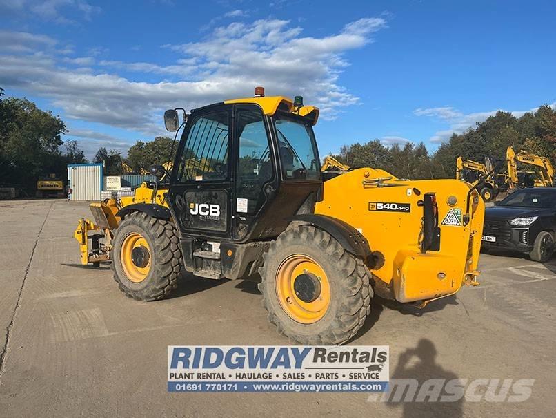 JCB 540-140 Teleskopiskie manipulatori