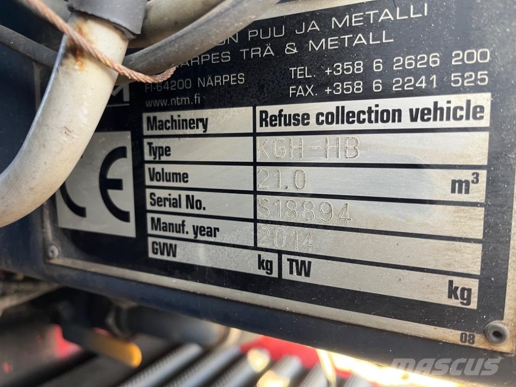 Scania P 320 Atkritumu izvešanas transports