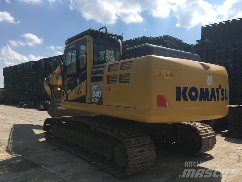 Komatsu PC240NLC-10 Kāpurķēžu ekskavatori