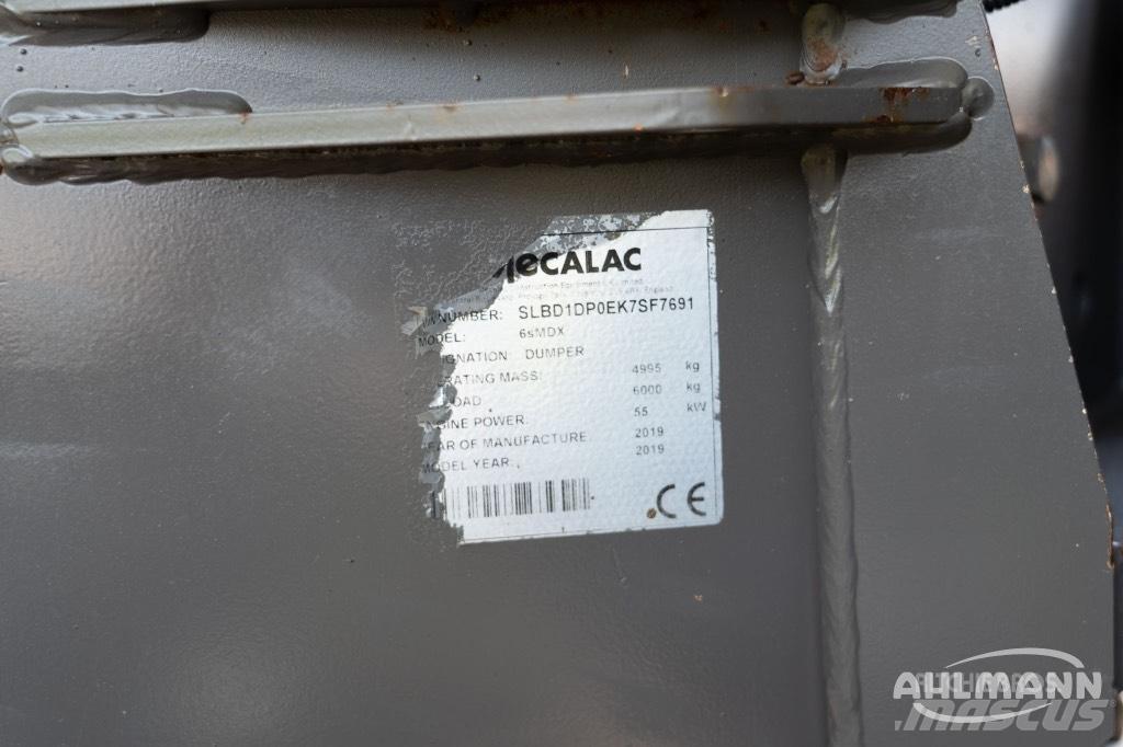 Mecalac 6 MDX Artikulētie pašizgāzēji