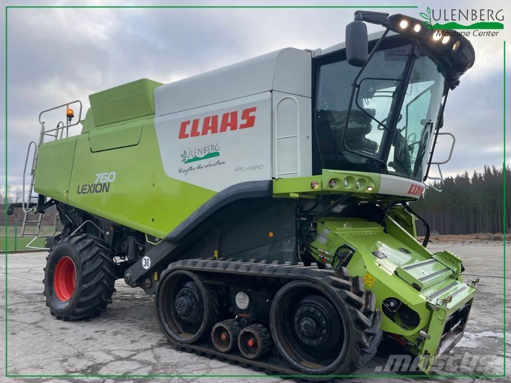 CLAAS Lexion 760 TT Ražas novākšanas kombaini