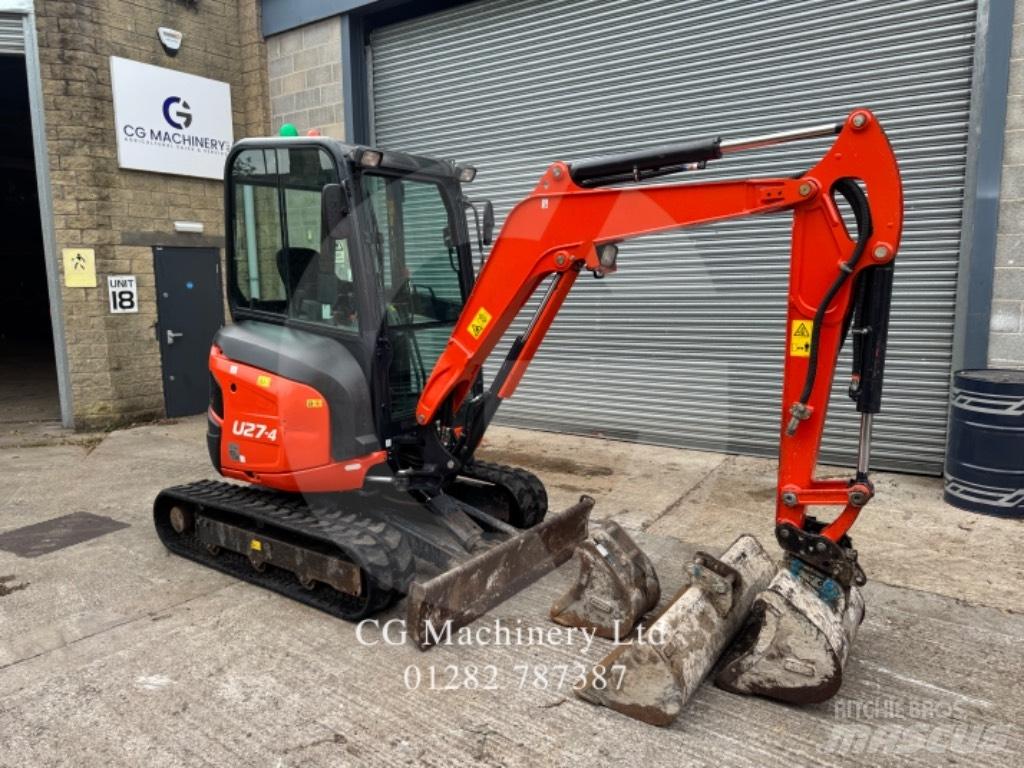 Kubota U 27-4 Mini ekskavatori < 7 t