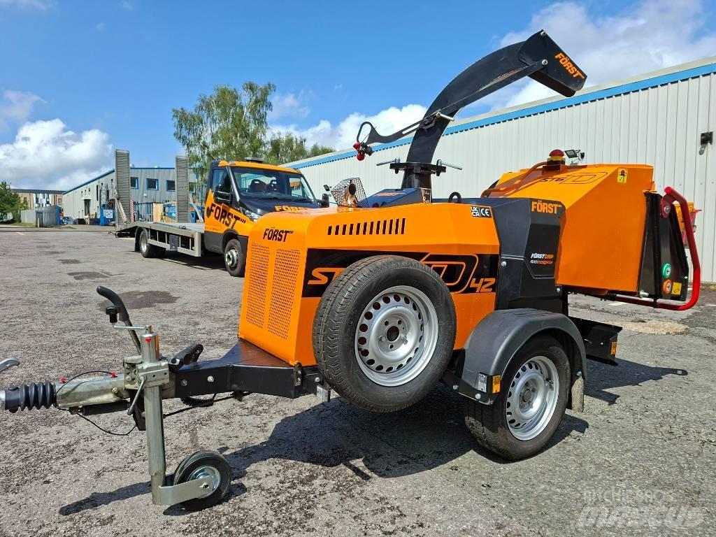 Forst ST 6 D Koksnes šķeldotāji