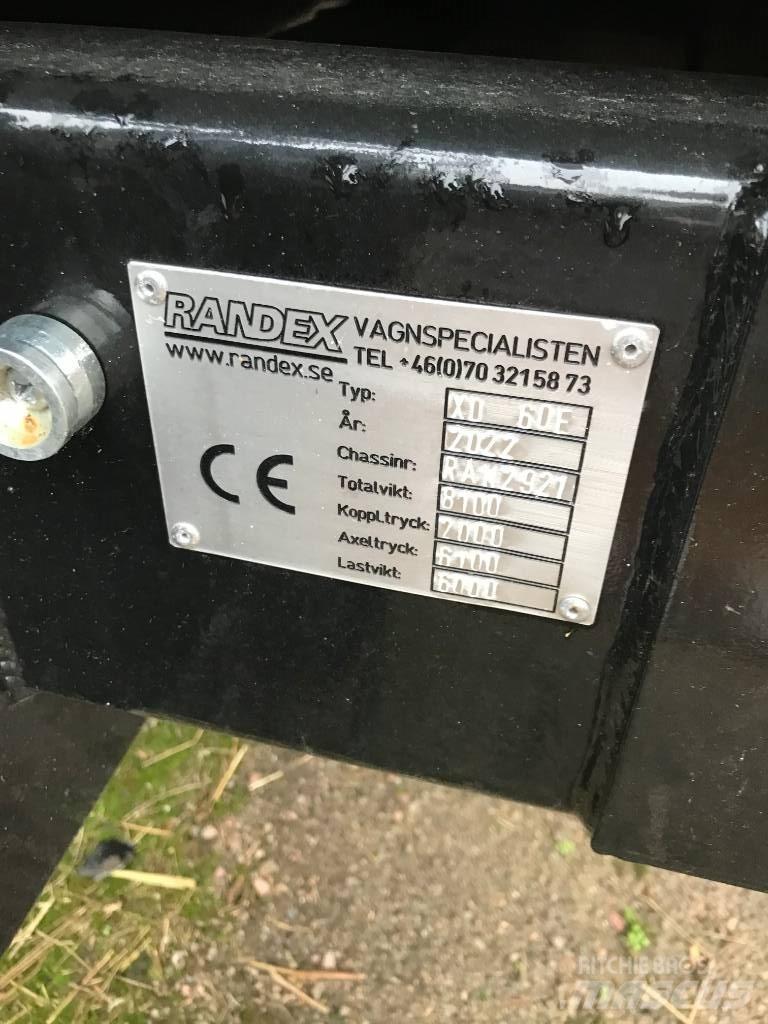 Randex XD 60E Pašizgāzēju piekabes
