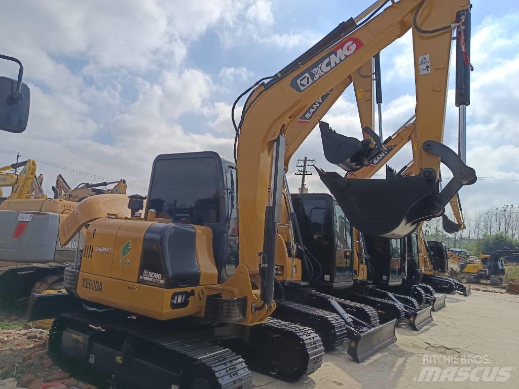 XCMG XE60DA Kāpurķēžu ekskavatori