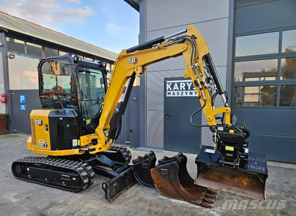 CAT 302.7 CR Mini ekskavatori < 7 t