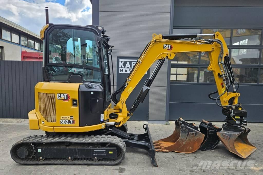 CAT 302.7 CR Mini ekskavatori < 7 t