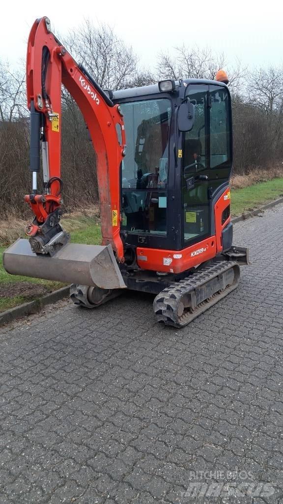 Kubota KX019-4 Mini ekskavatori < 7 t
