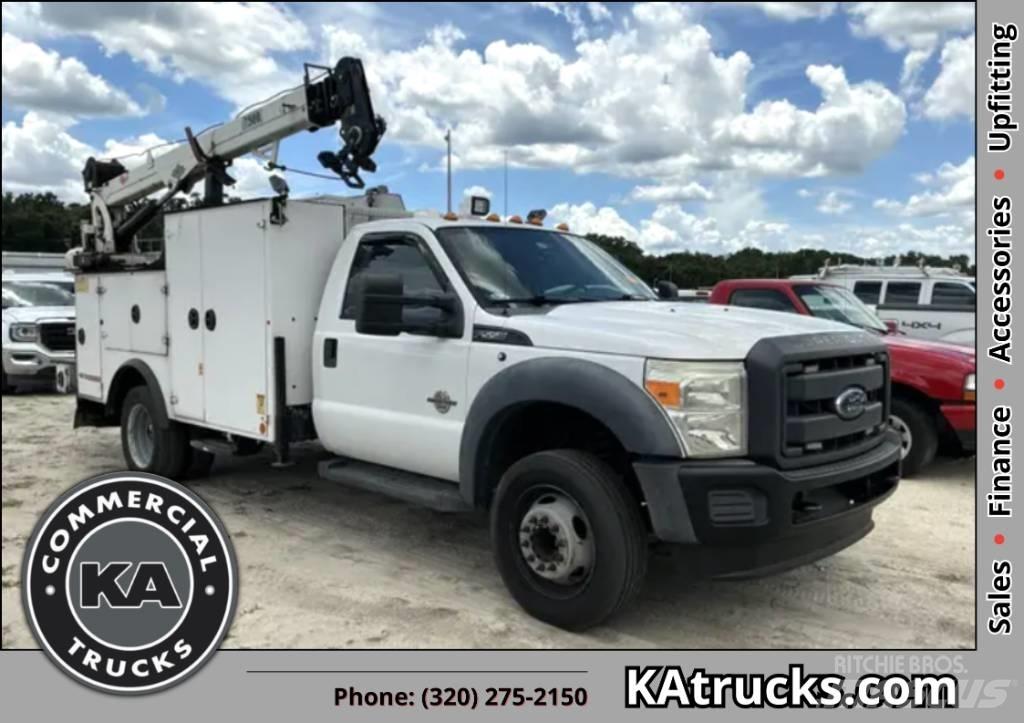 Ford F 550 XL SD Kāpurķēžu ceļamkrāni