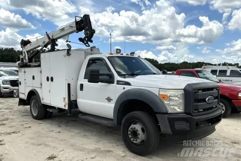 Ford F 550 XL SD Kāpurķēžu ceļamkrāni