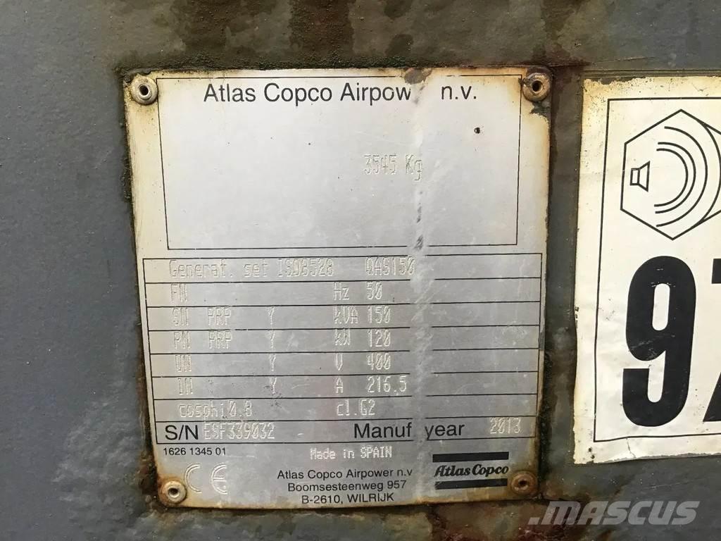 Atlas Copco QAS 150 Citi ģeneratori