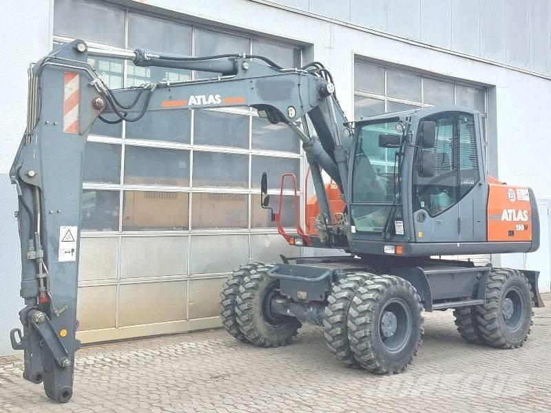 Atlas 150 W Ekskavatori uz riteņiem