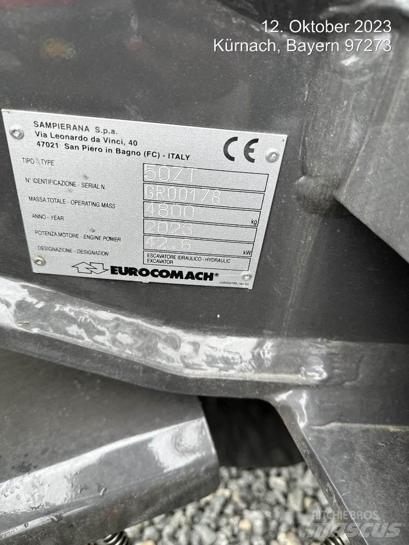 Eurocomach 50ZT Mini ekskavatori < 7 t
