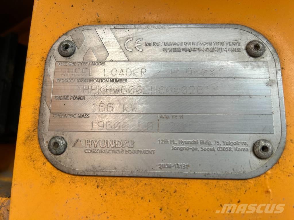 Hyundai HL 960 XT Iekrāvēji uz riteņiem