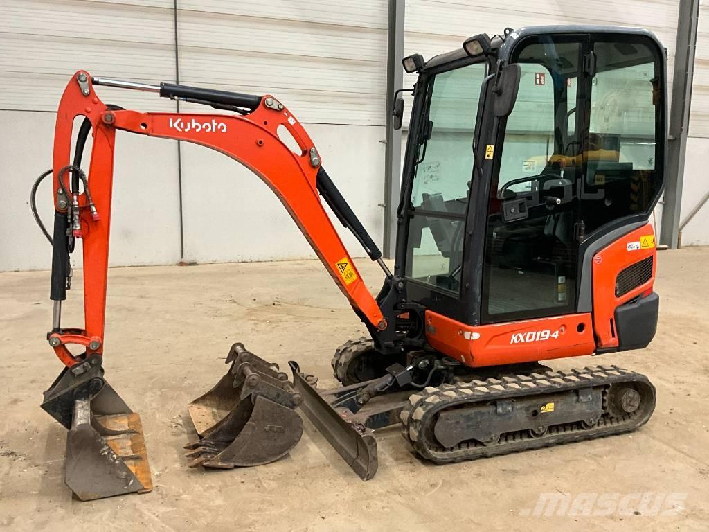 Kubota KX 019-4 Mini ekskavatori < 7 t