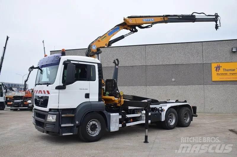 MAN TGS 26.360 Treileri ar āķi