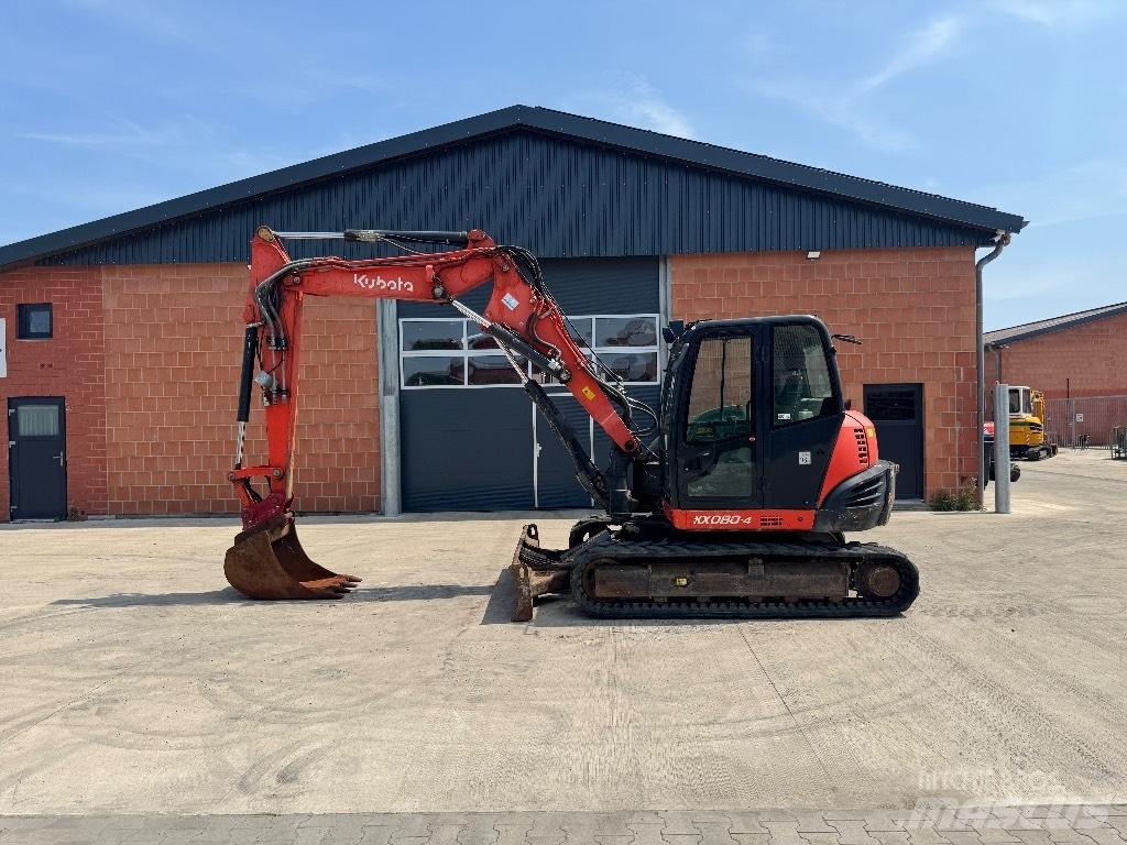 Kubota KX 080-4 Vidēja lieluma ekskavatori 7 t - 12 t
