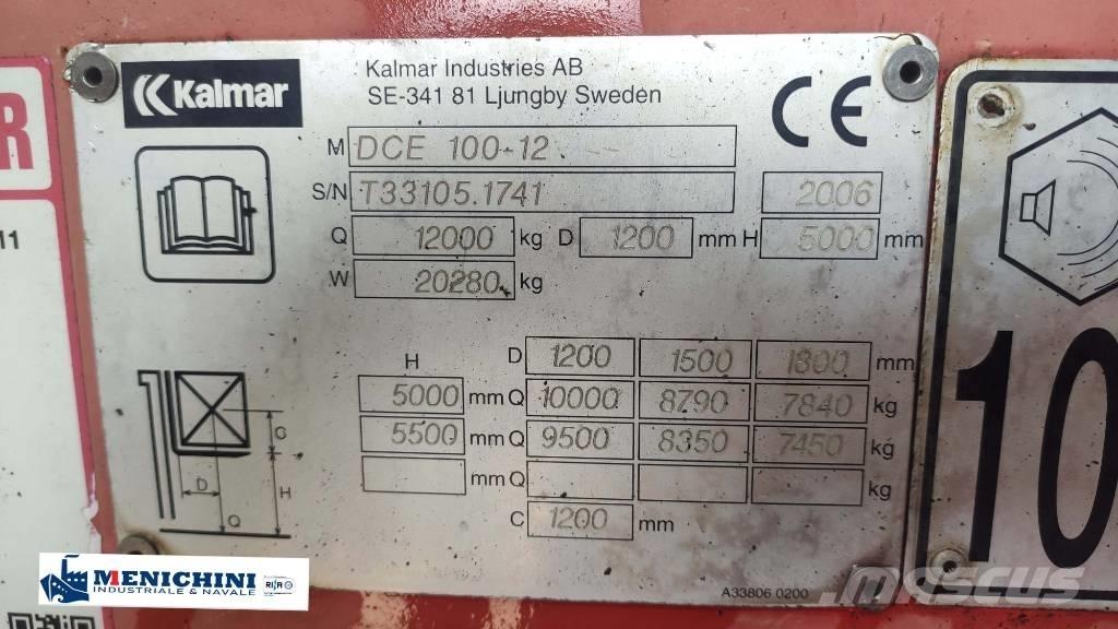 Kalmar DCE 100-12 Tehnika ar dīzeļa dzinēju