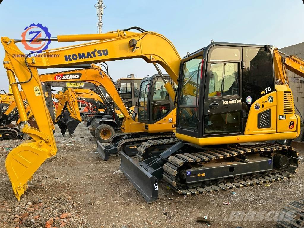 Komatsu PC 70-8 Kāpurķēžu ekskavatori