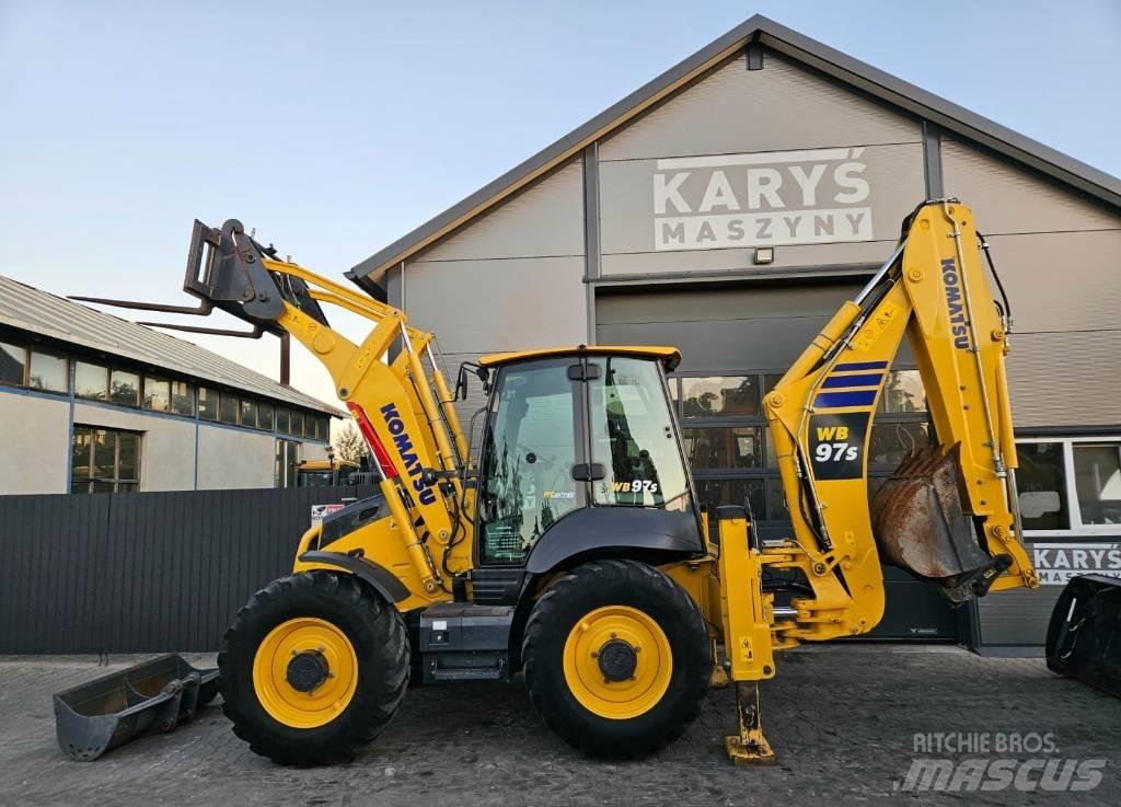 Komatsu WB 97 S-8 Ekskavatori-iekrāvēji