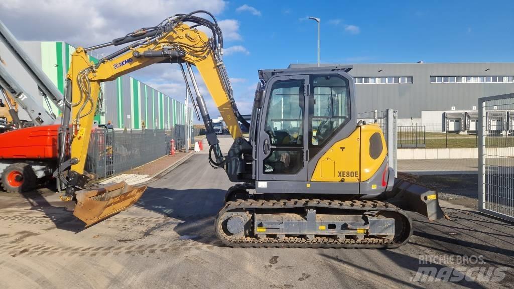 XCMG XE 80 E Vidēja lieluma ekskavatori 7 t - 12 t