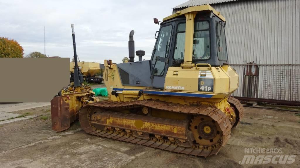 Komatsu D 41 P-6 Kāpurķēžu buldozeri