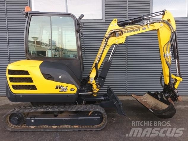 Yanmar SV 26 Mini ekskavatori < 7 t