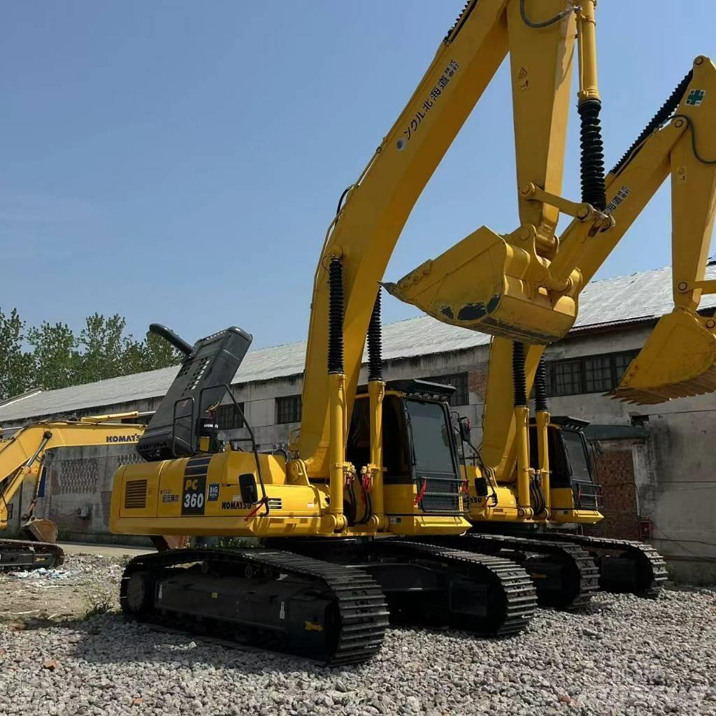 Komatsu 360 Kāpurķēžu ekskavatori