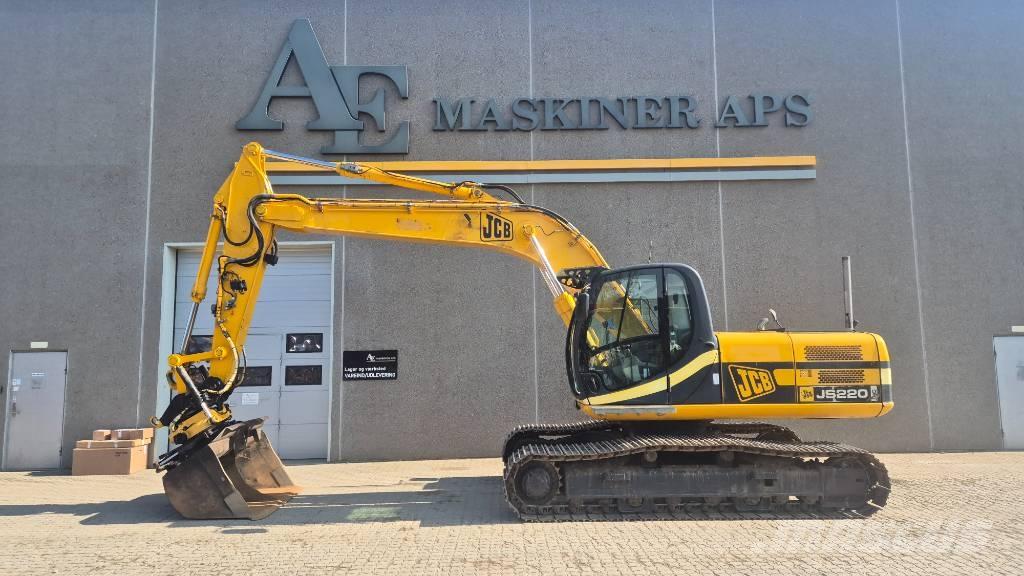 JCB JS 220 LC Kāpurķēžu ekskavatori