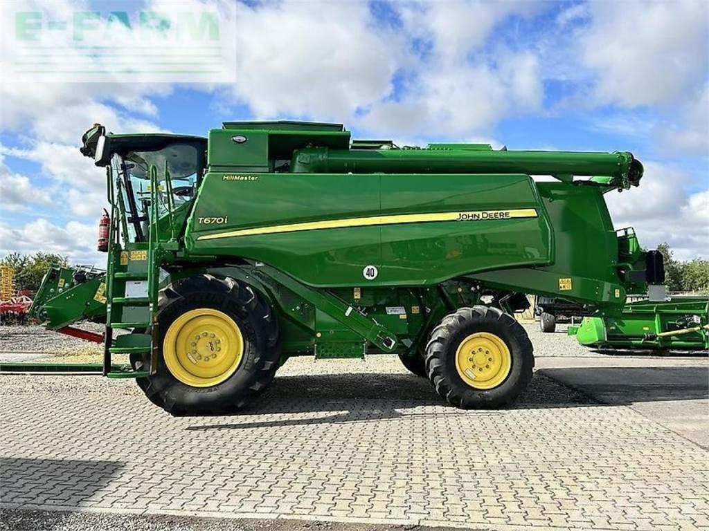 John Deere t670 hm Ražas novākšanas kombaini