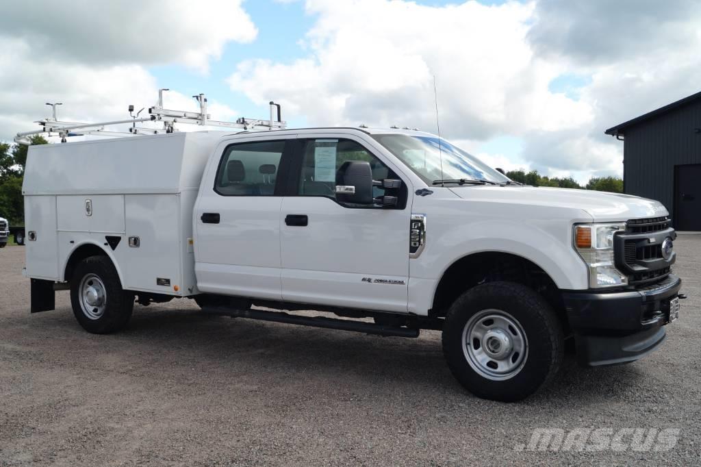 Ford F 350 XL SD Vieglais kravas automobilis/izkraušana no sāniem