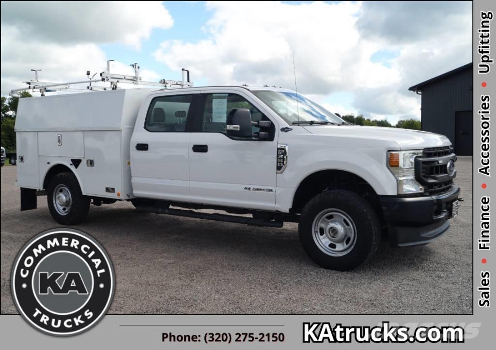 Ford F 350 XL SD Vieglais kravas automobilis/izkraušana no sāniem
