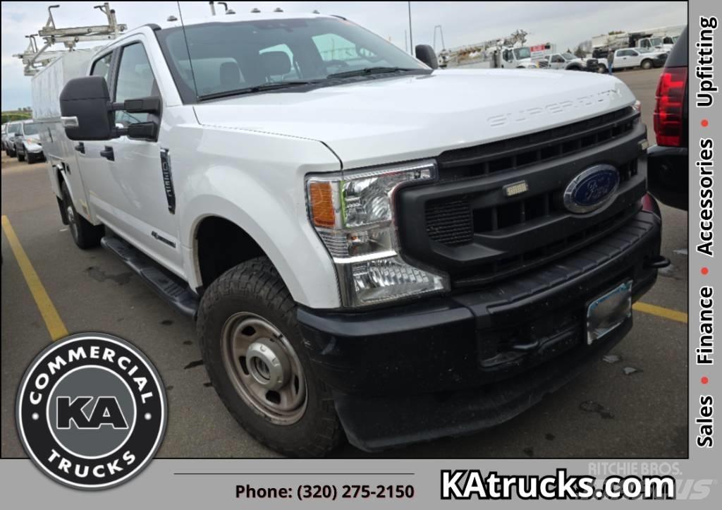 Ford F 350 XL SD Vieglais kravas automobilis/izkraušana no sāniem
