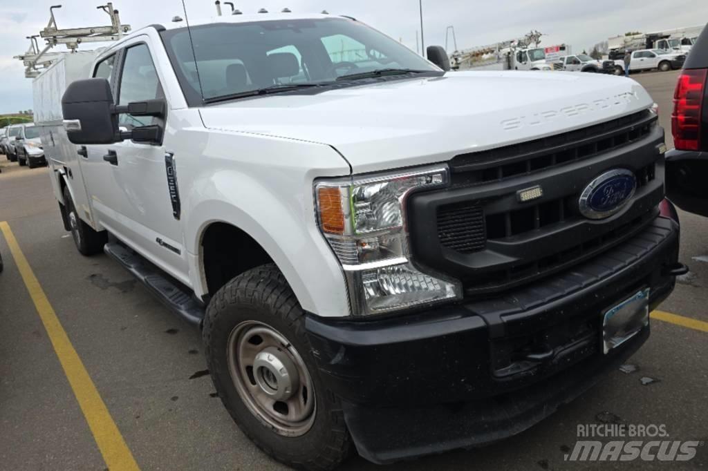 Ford F 350 XL SD Vieglais kravas automobilis/izkraušana no sāniem