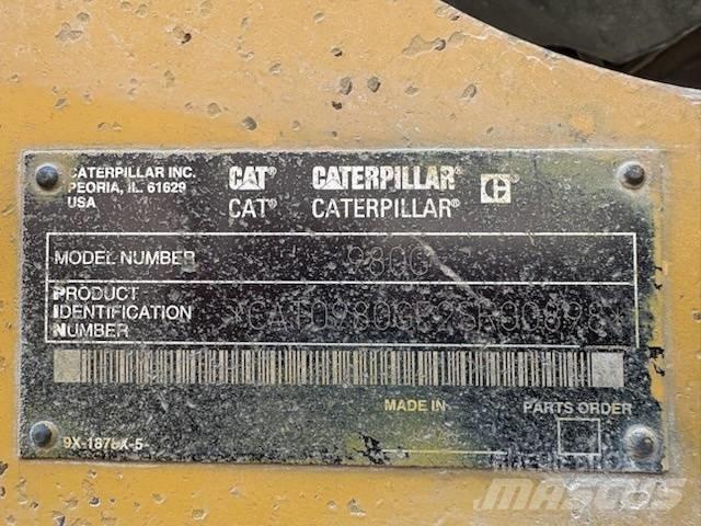 CAT 980 G Iekrāvēji uz riteņiem