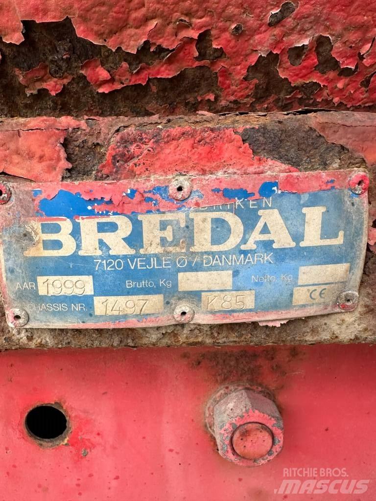 Bredal K 85 Būvniecība- Citi