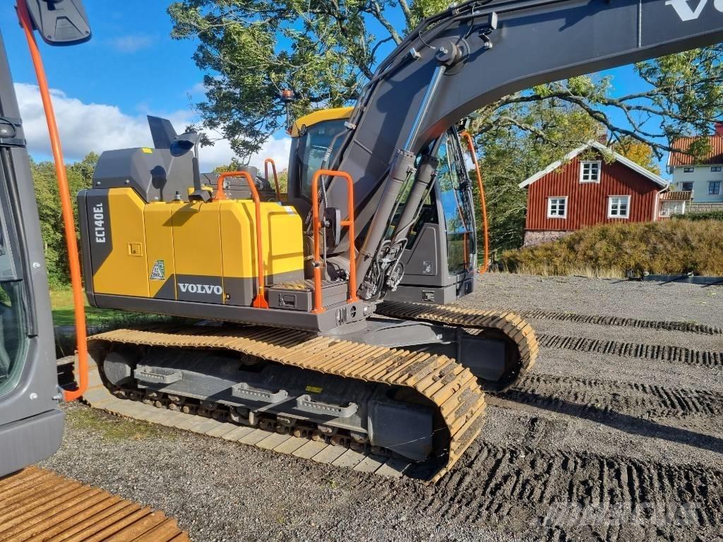 Volvo EC 140 EL Kāpurķēžu ekskavatori