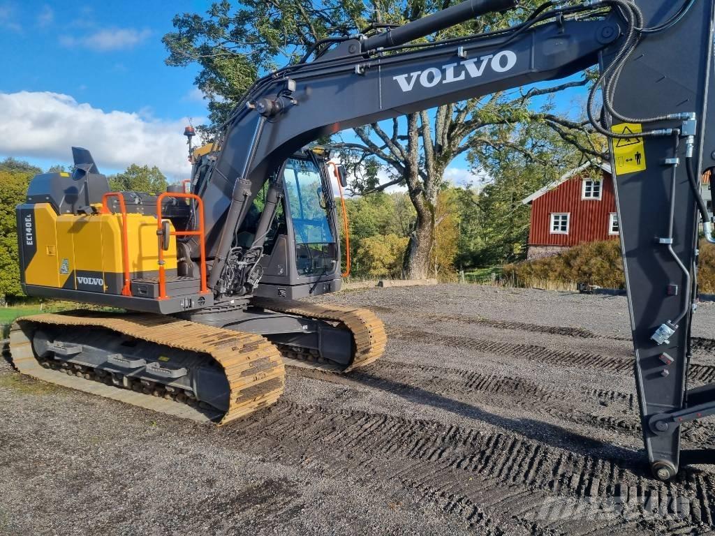 Volvo EC 140 EL Kāpurķēžu ekskavatori