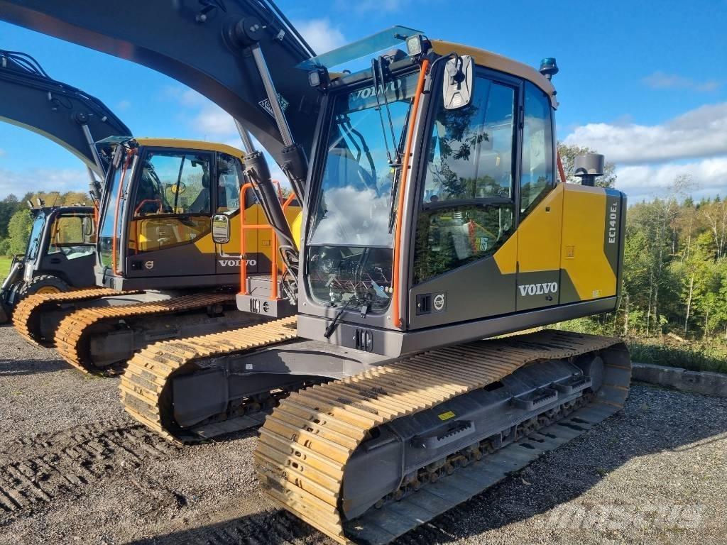 Volvo EC 140 EL Kāpurķēžu ekskavatori