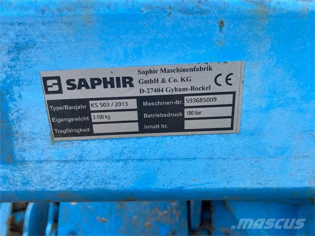 Saphir KS 503 Disku lobītāji/ecēšas