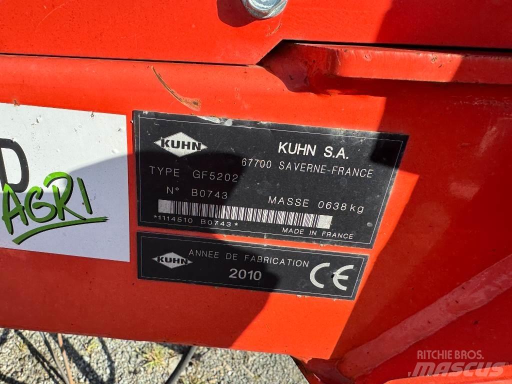 Kuhn GF5202 Grābekļi un siena ārdītāji