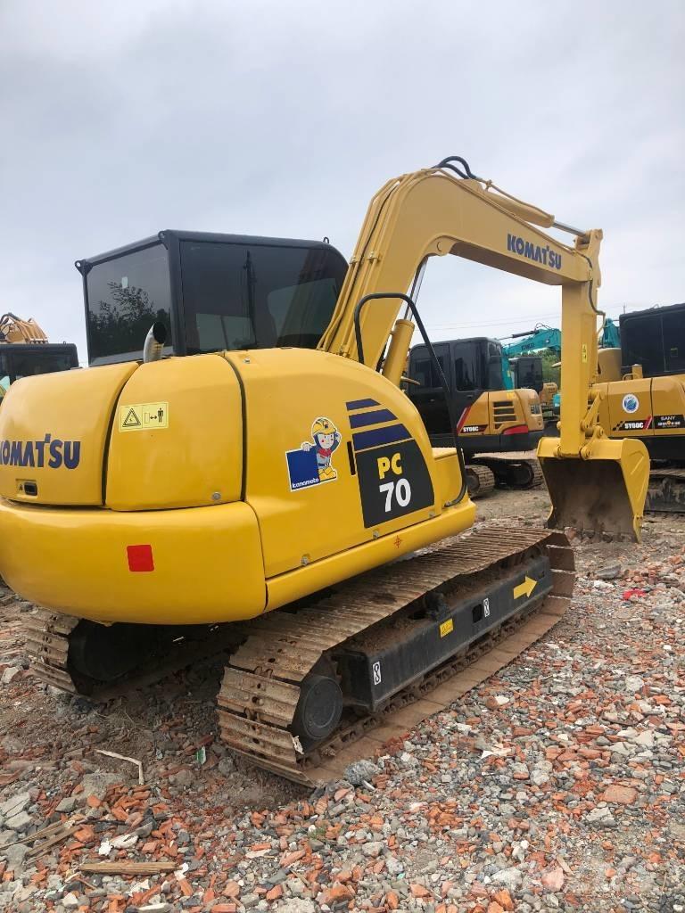 Komatsu PC 70-8 Kāpurķēžu ekskavatori