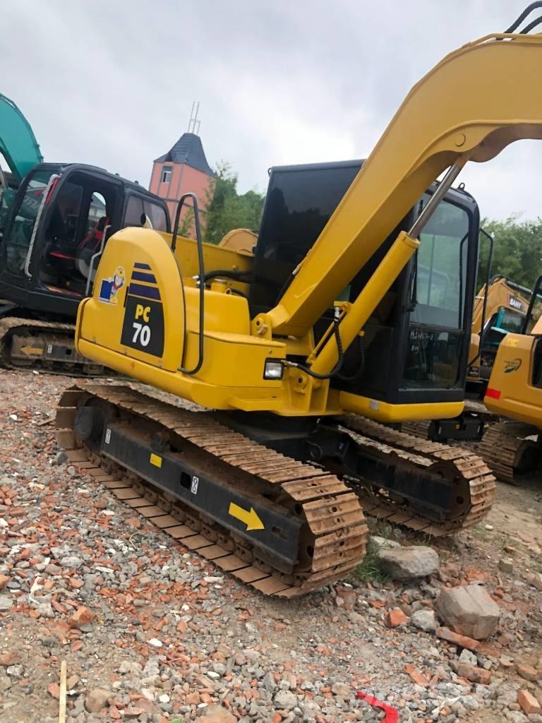 Komatsu PC 70-8 Kāpurķēžu ekskavatori